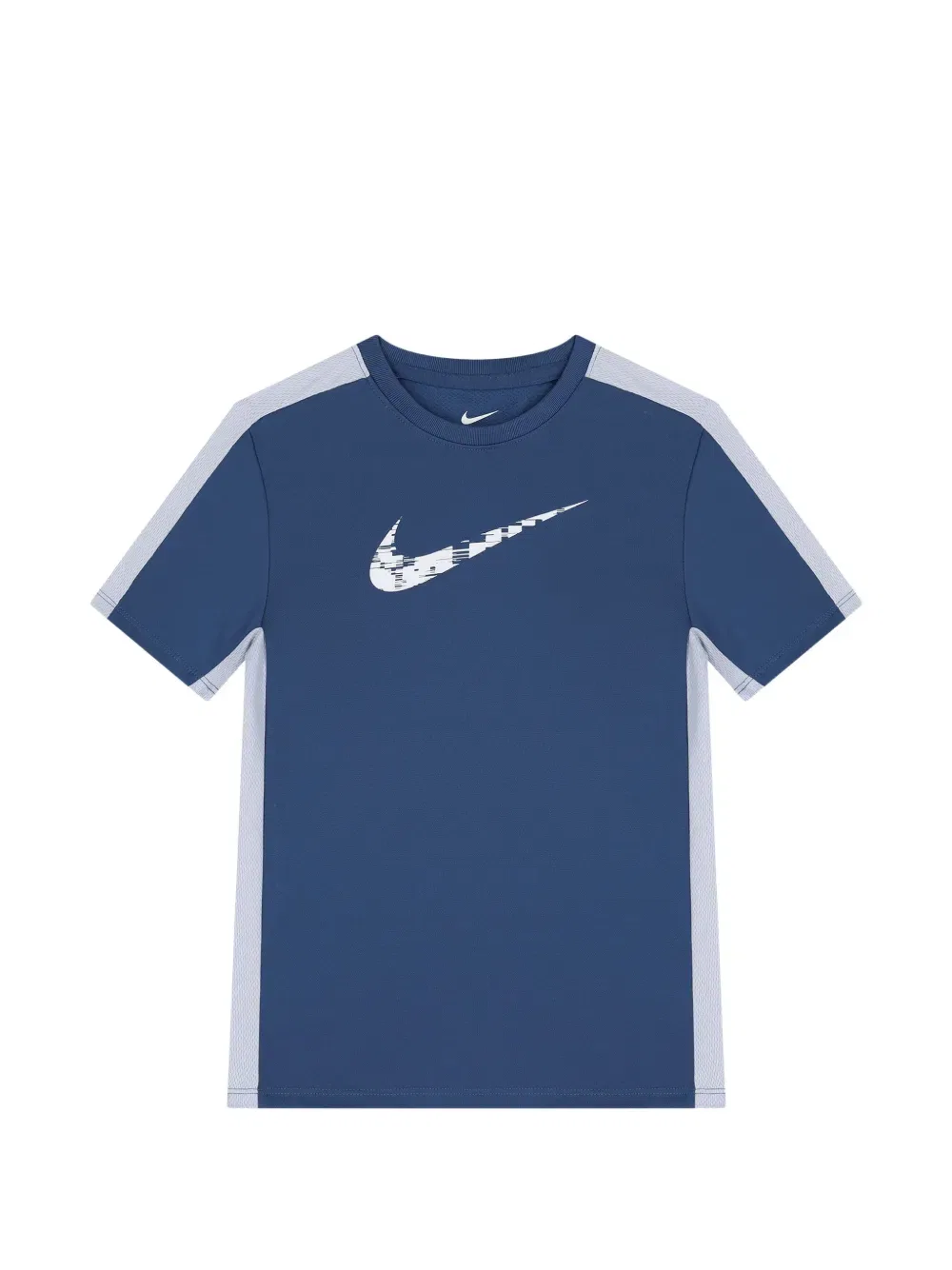 Футболка с коротким рукавом и графическим принтом Nike Kids, синий