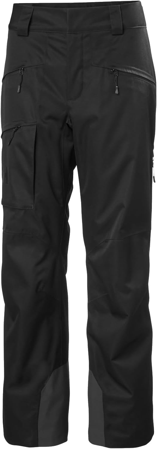 

Helly-Hansen W Powderqueen Pant - утепленные 2L женские лыжные спортивные брюки с Primaloft Black Eco и вентиляционными молниями Helly Hansen, 990 Black