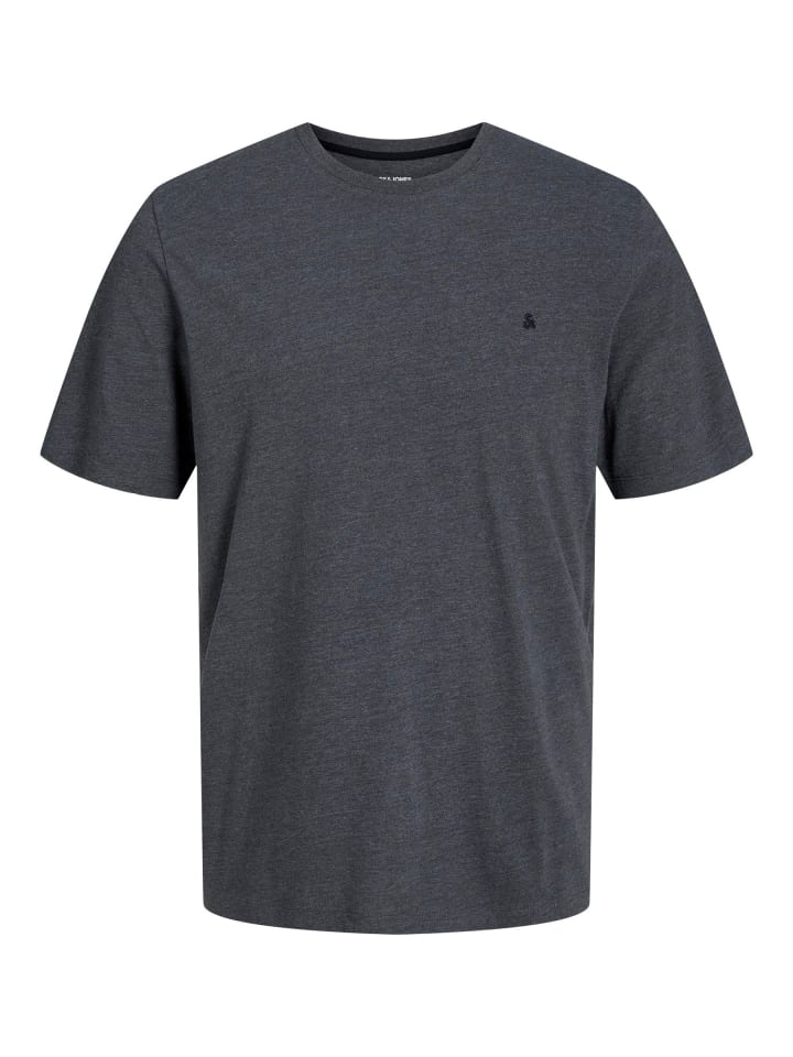 

Футболка JACK & JONES PLUS, темно-серый меланж