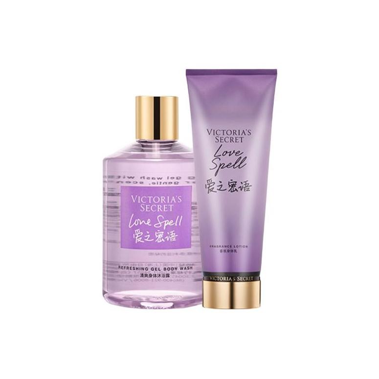 

Наборы для ванны с ароматом уход за кожей успокаивающий эффект 300мл+236мл/236мл+300мл Victoria's Secret