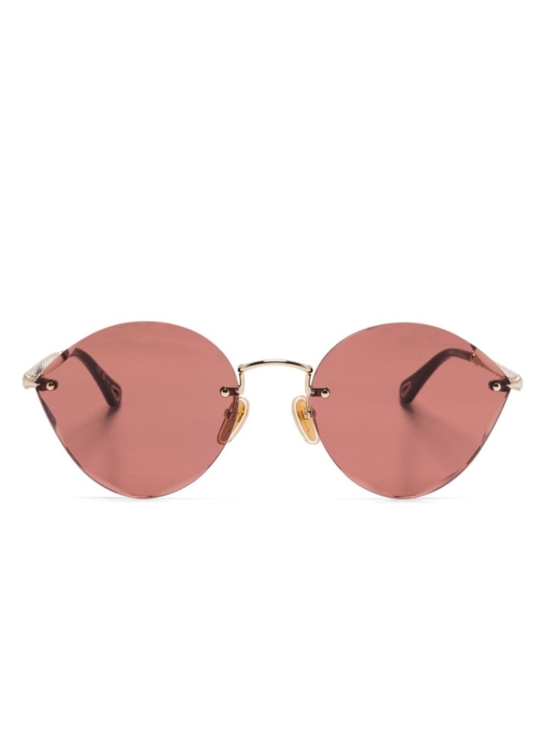 

Солнцезащитные очки CH0253S Chloé Eyewear, золотой