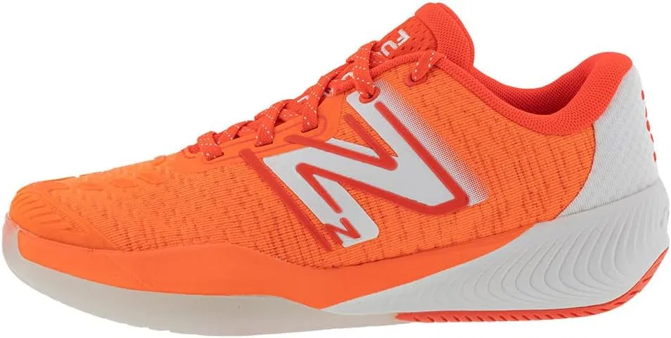 Кроссовки теннисные New Balance FuelCell 996 V5, Neon Dragonfly/White — фото 3