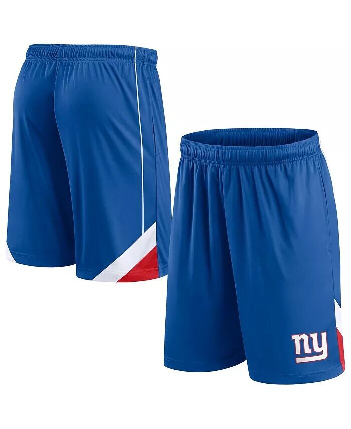 

Мужские шорты Royal New York Giants Big and Tall Interlock Fanatics