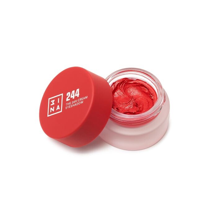 

Тени для век The 24H Cream Eyeshadow Sombra de Ojos en Crema 3Ina, 244 Rojo
