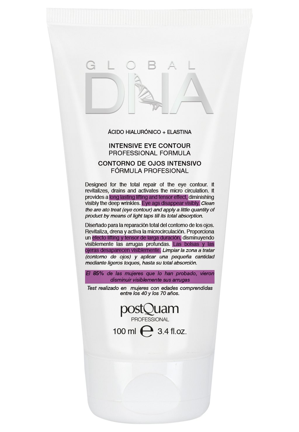 

Уход за глазами SKIN CARE DNA EYE EYETUBE 100ML PostQuam