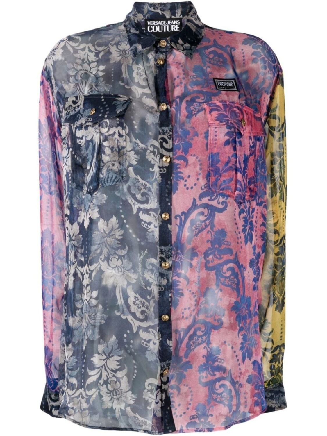 

Versace Jeans Couture рубашка Tapestry Couture, розовый
