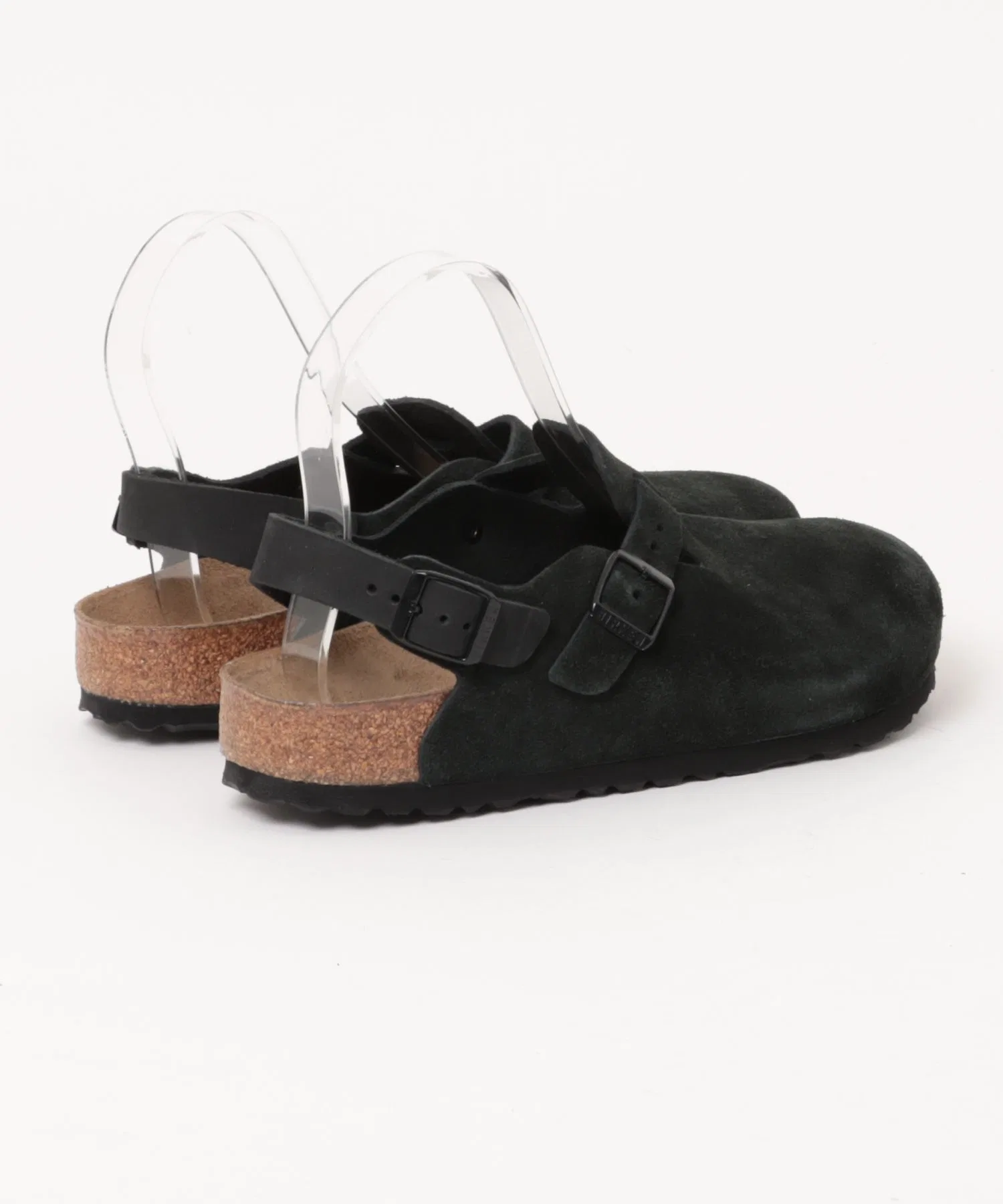 Сандалии Birkenstock Tokio из замши бежевого цвета — фото 2