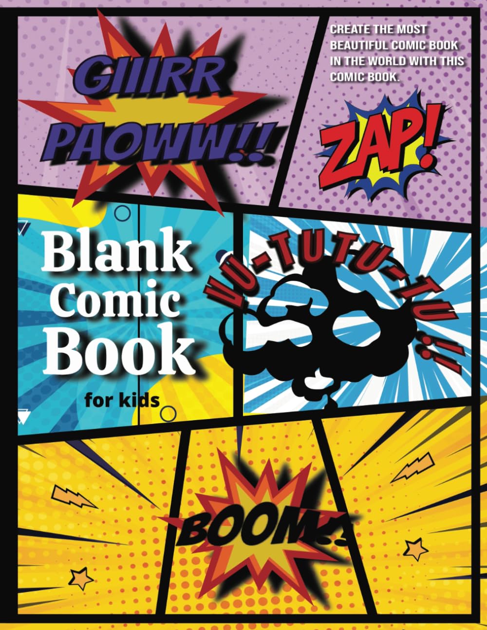 

Blank Comic Book For Kids (Independently published)