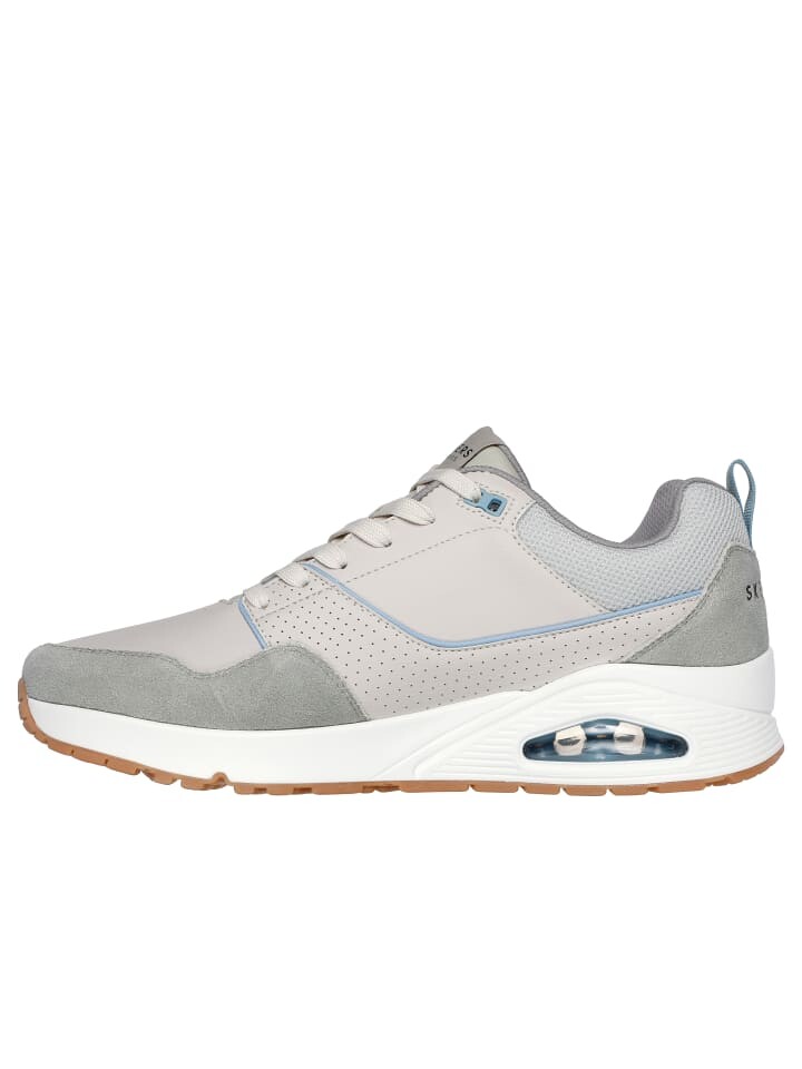 Низкие кроссовки Skechers UNO RETRO ONE, цвет braun/hellblau — фото 4