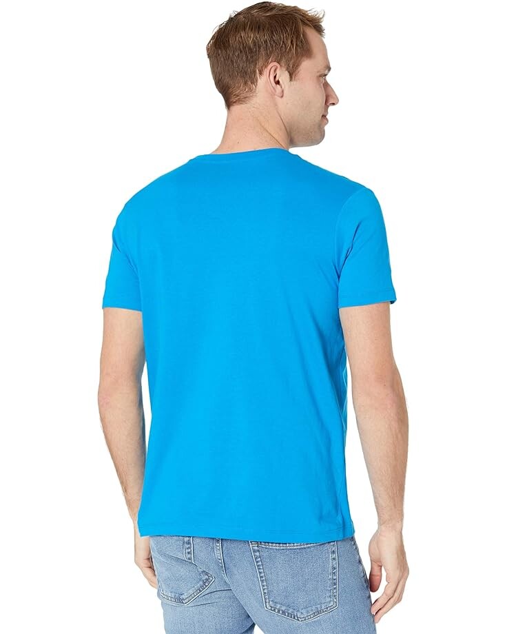 

Футболка U.S. POLO ASSN. Crew Neck Small Pony T-Shirt, цвет Teal Blue