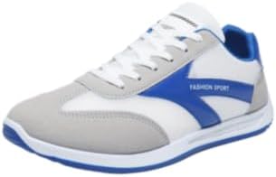 

Мужские повседневные кроссовки с многослойной поддержкой, оптимизированным перепадом высоты между пяткой и носком, а также износостойкой защитой носка- верх из гибридных материалов, амортизирующая стелька из ЭВА, резиновая подошва Minlaidian, бе...