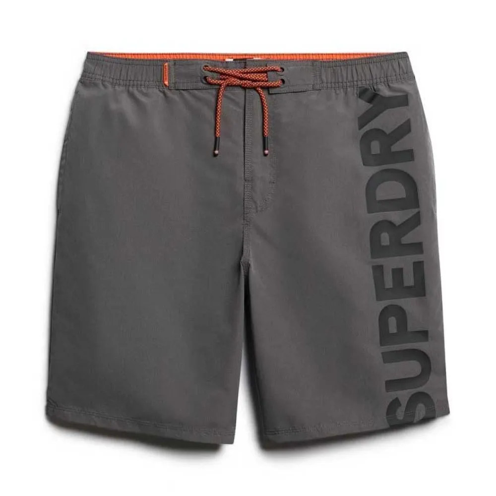 

Шорты для плавания Superdry Classic 19´´ Logo, серый