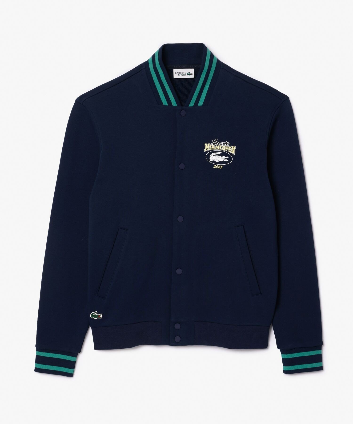 Толстовка с символикой Открытого чемпионата Майами 2025 года LACOSTE, Navy — фото 4