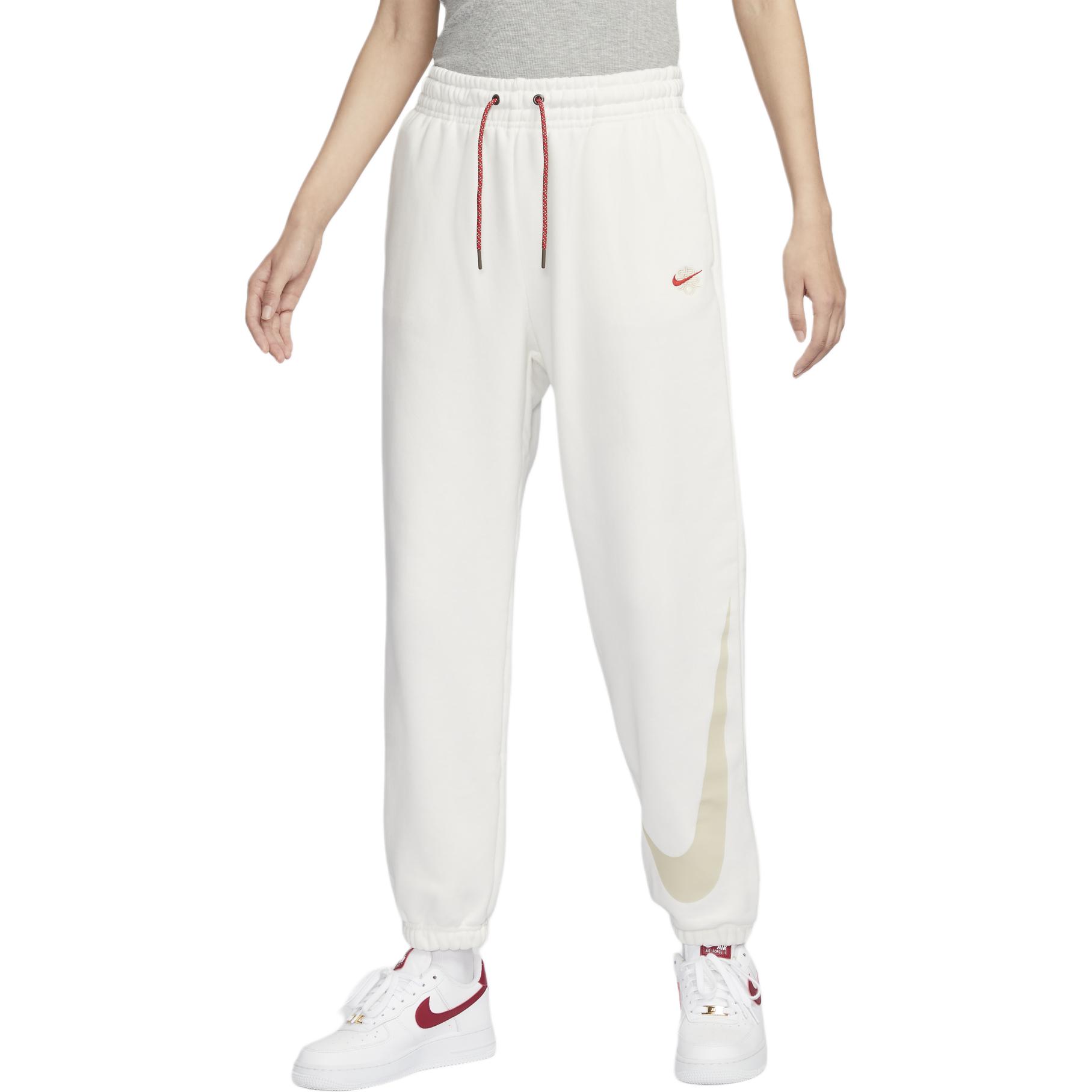 Nike Спортивные брюки FW25 вязаные женские white — фото 2