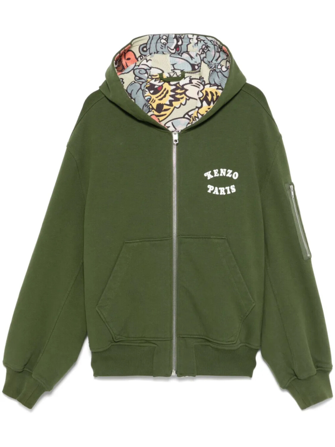 

Kenzo двустороннее худи Verdy, зеленый
