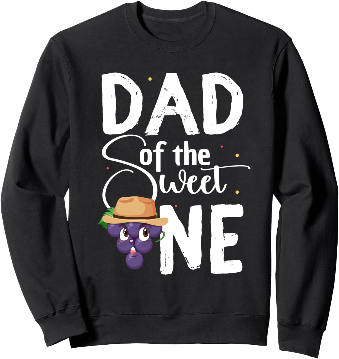 

Папа моей любимой, летняя толстовка с грейпфрутом ко Дню отца Grape Dad Lover Gifts, черный