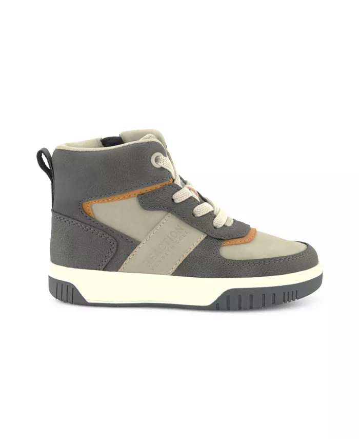 Мальчиковые кроссовки Cyril Amir High Top для малышей Kenneth Cole New York, серый — фото 4