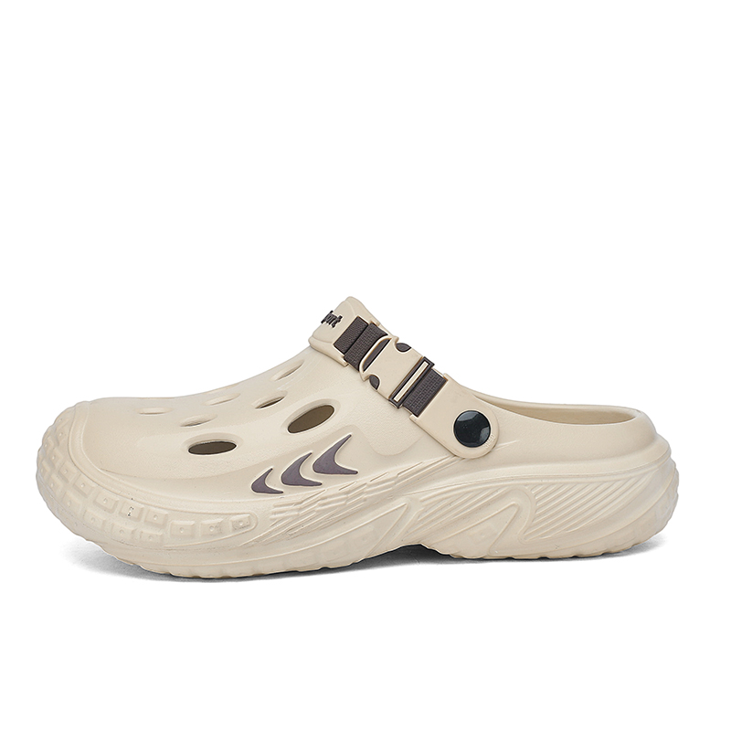 

NANJIREN Клоги мужские бежево-коричневые, цвет Beige Brown