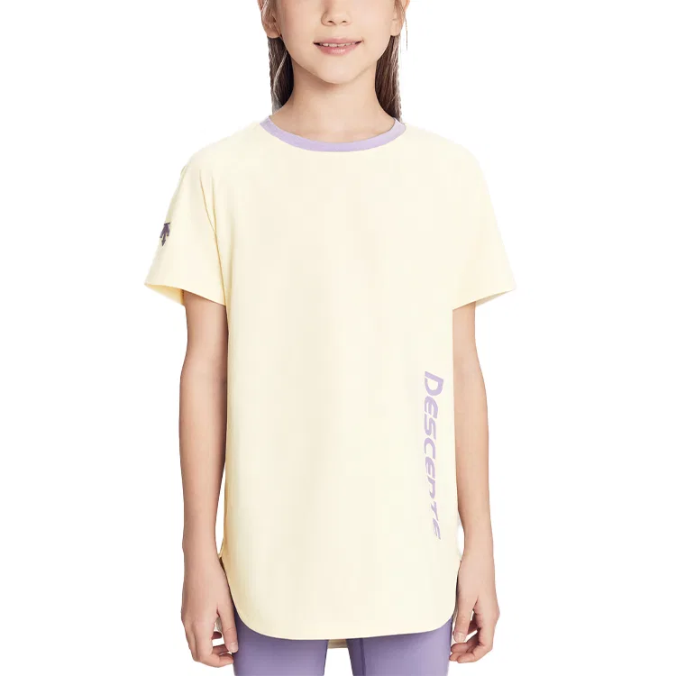 Футболка тренировочная SS25 Teenagers DESCENTE, Yellow