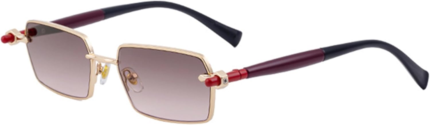 

bullabulling Винтажные квадратные солнцезащитные очки 70-х годов для женщин и мужчин, классическая маленькая ретро-стильная оправа, защита от УФ-излучения UV400, Black Pink