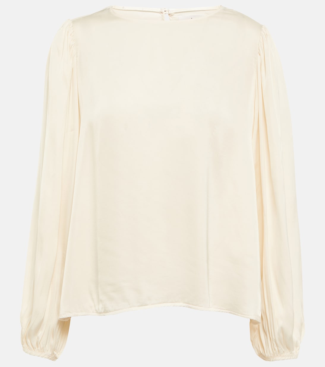 

Сатиновый топ Лейлы Velvet, Crema