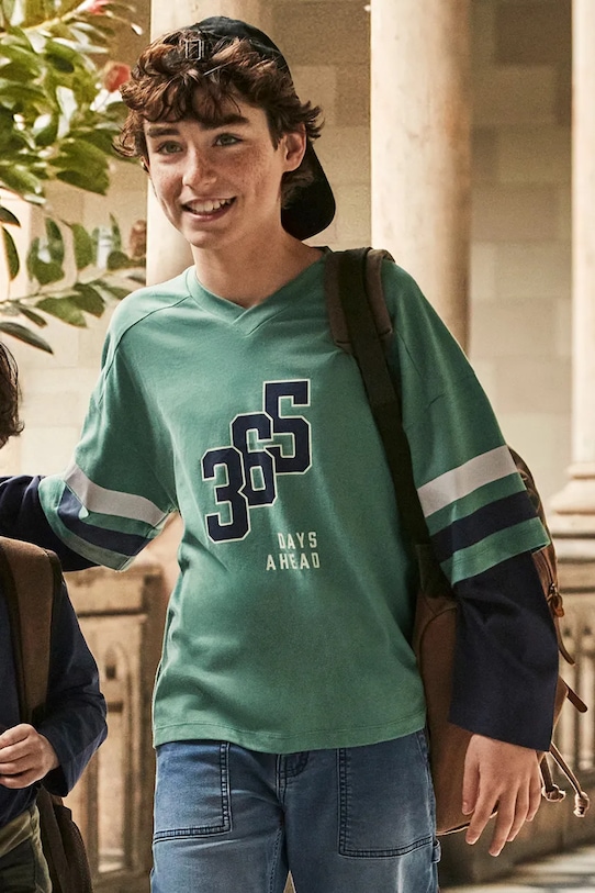 

Хлопковая водолазка Mayoral, бирюзовый