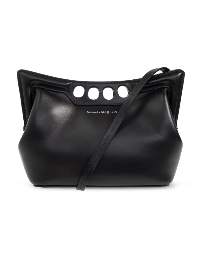 

Мини Сумка на плечо The Peak Alexander Mcqueen, черный