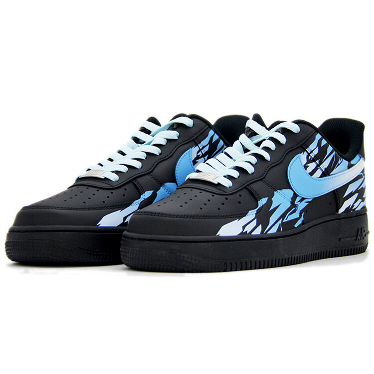 

Кроссовки Nike Air Force 1 Skateboarding Shoes Unisex Low-top Blue, голубой, Синий, Кроссовки Nike Air Force 1 Skateboarding Shoes Unisex Low-top Blue, голубой