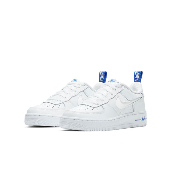 Кроссовки air force 1 '07 lv8 'white racer blue' Nike, белый — фото 3