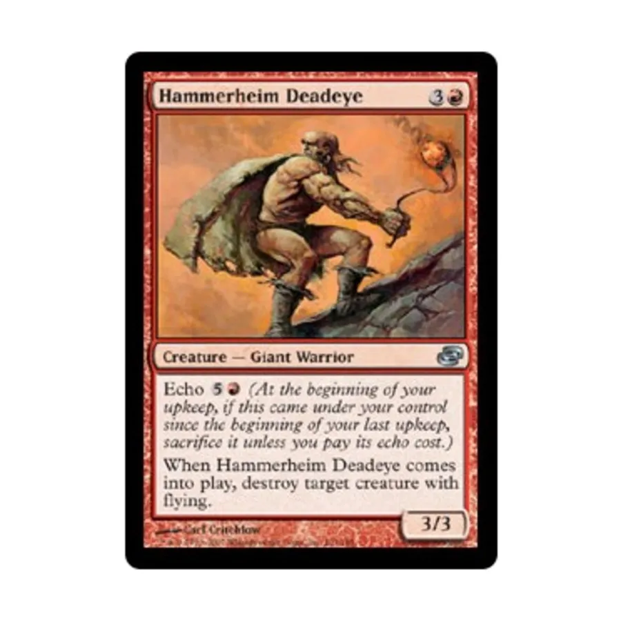 

CCG Хаммерхейм Мертвый Глаз (U), MTG - Planar Chaos
