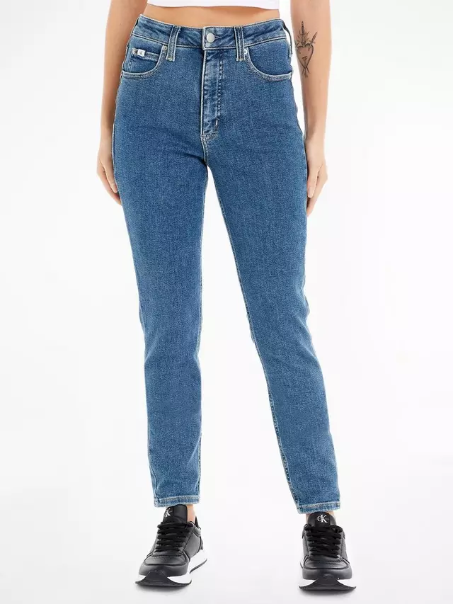 

Джинсы Calvin Klein High Rise Skinny, цвет medium/blue