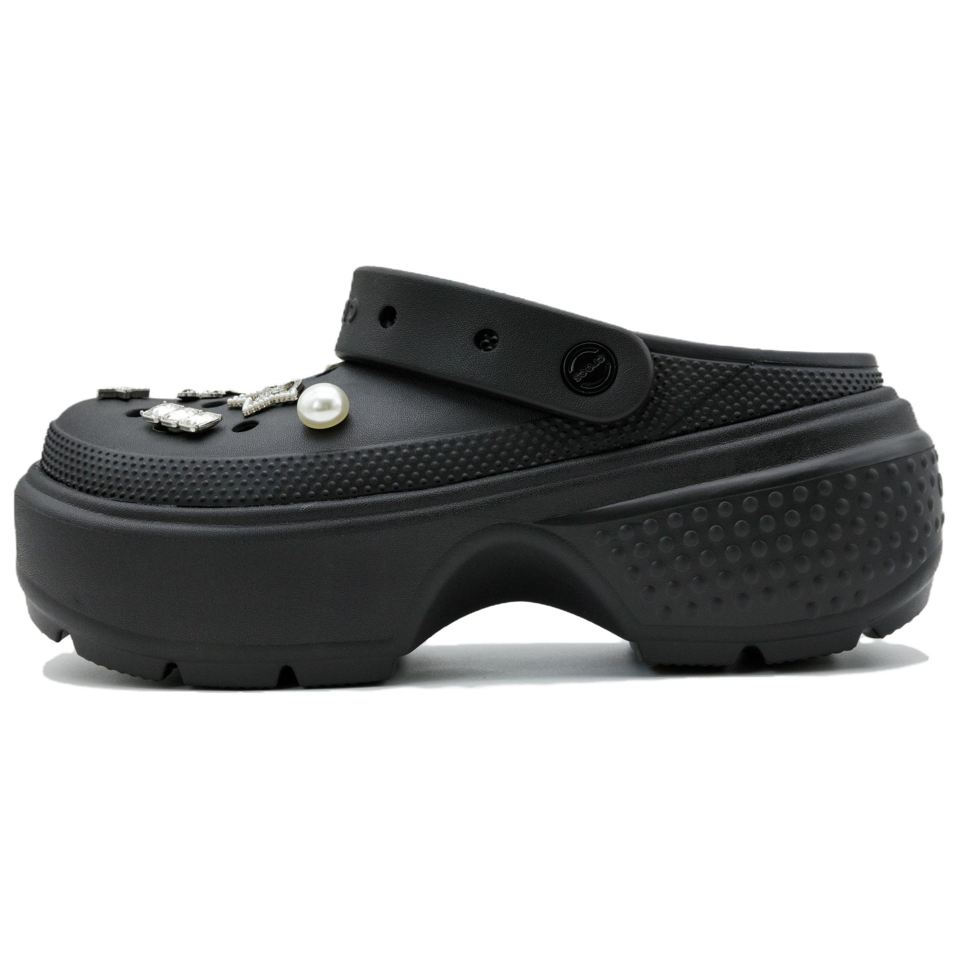 

Crocs Stomp Universe Starry Heart Clogs Unisex черные, цвет Black