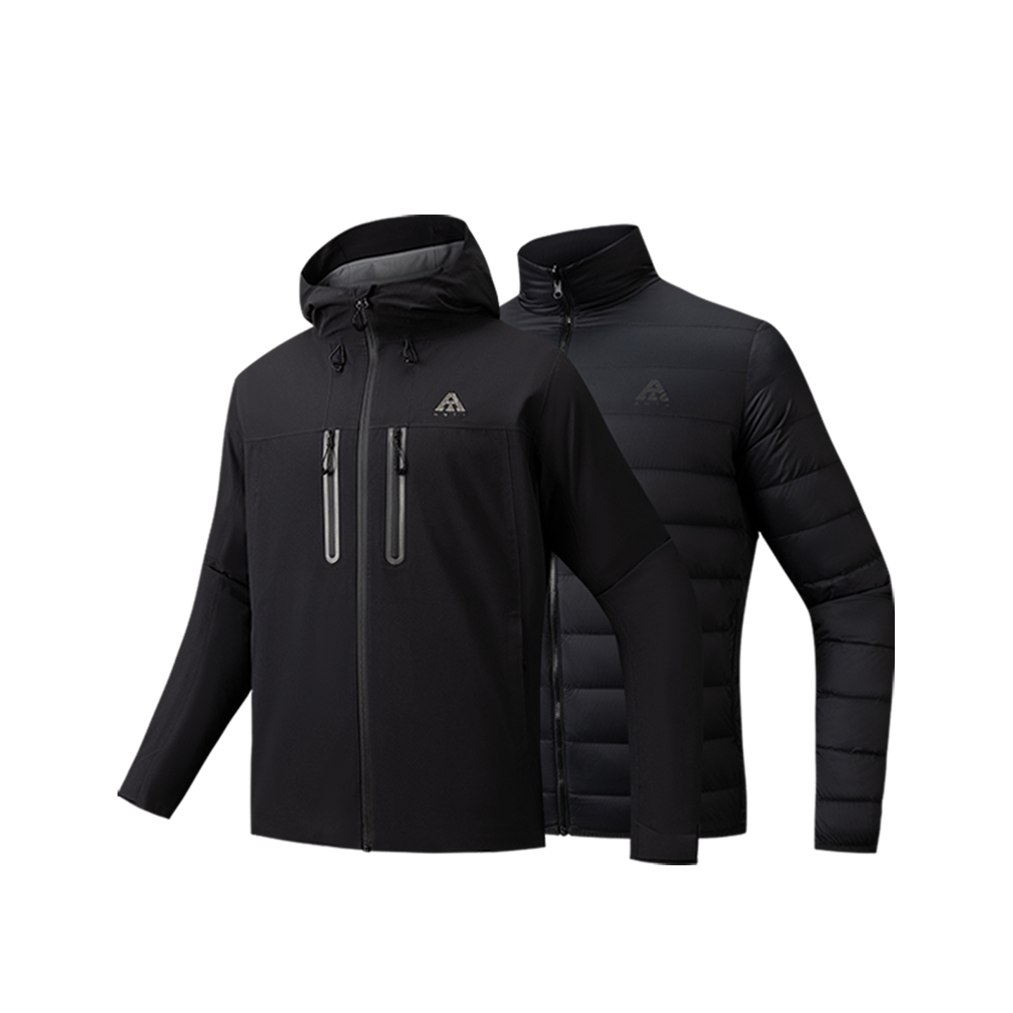 

ANTA Ветровка мужская двухкомплектная, Basic Black-3