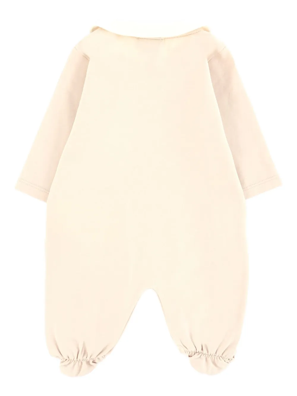 Комплект для новорожденного с вышитым логотипом FENDI KIDS, нейтральный — фото 3