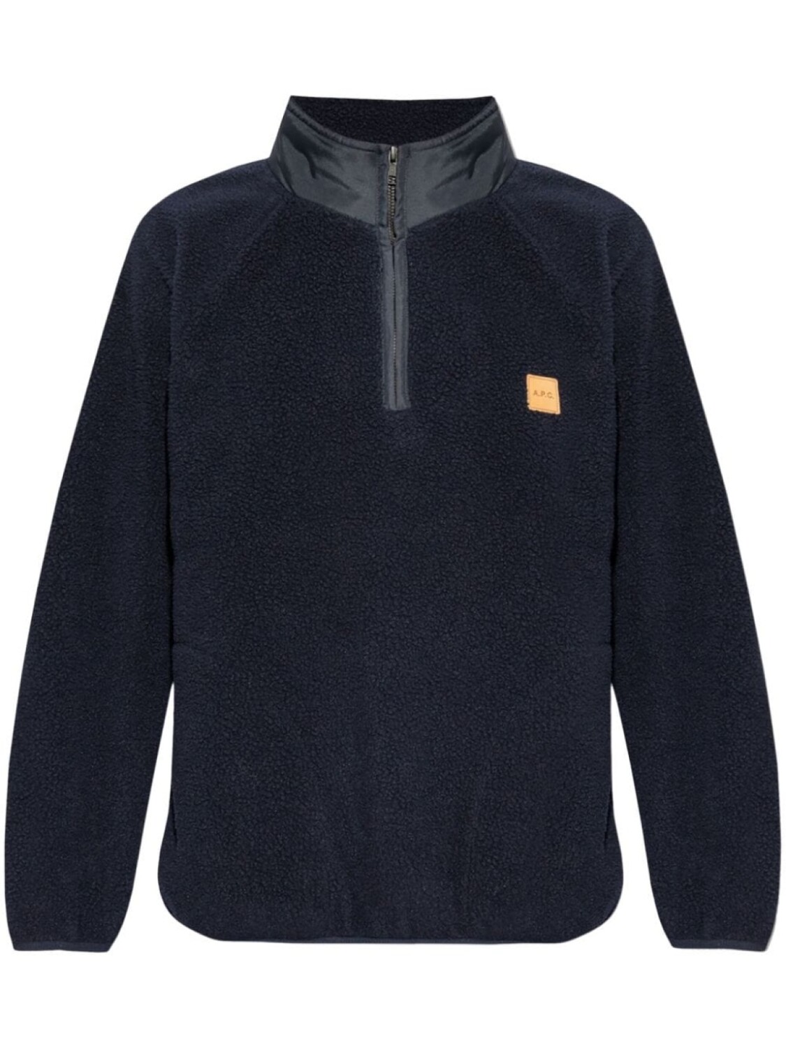 

A.P.C. флисовая толстовка Island на молнии, синий