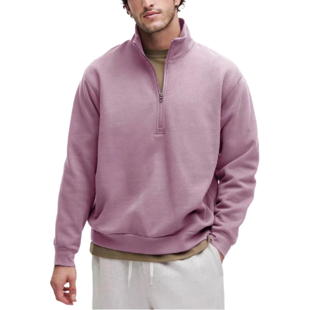 

Свитшот Steady State с полумолнией мужской Lululemon, lavender/lvlx