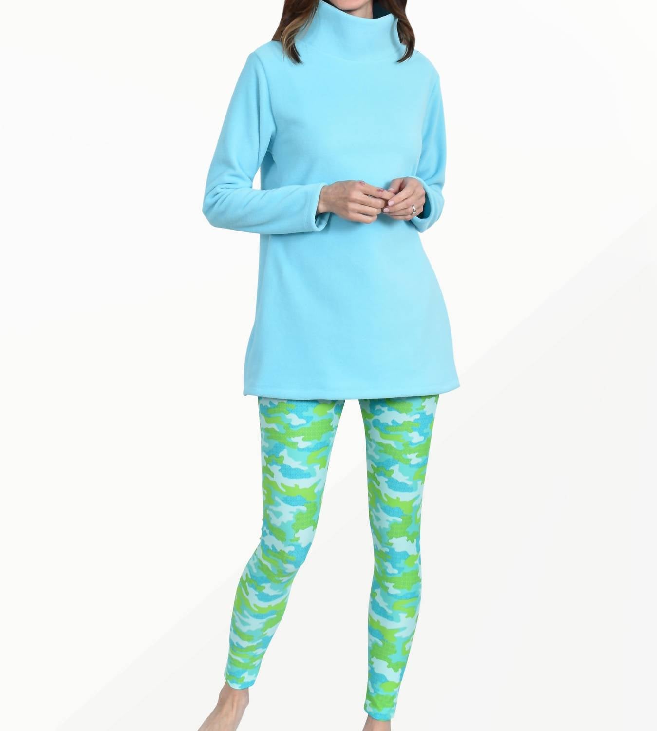 

Леггинсы Bayside Tights в цвете Mint Camo Southwind