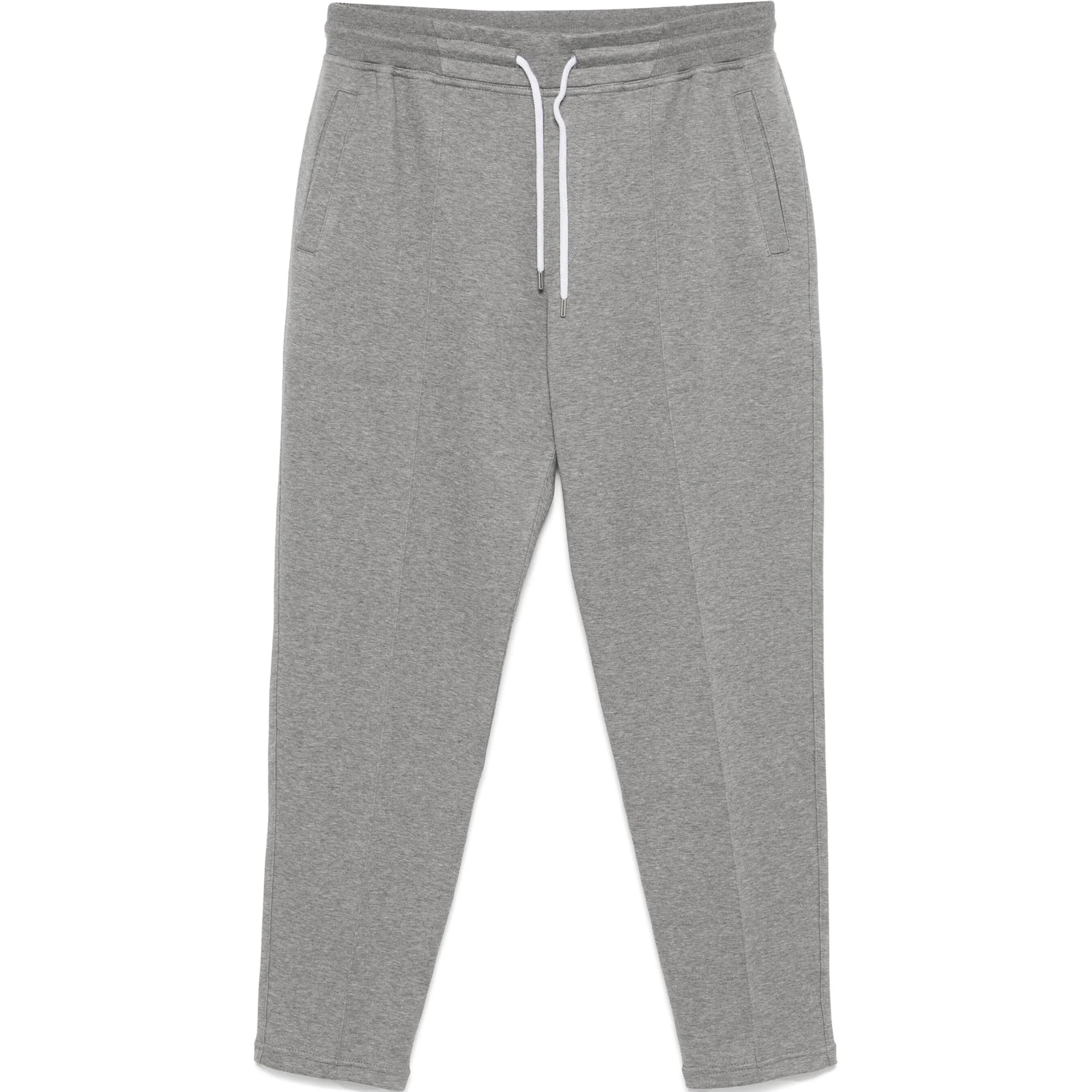 

Штаны с завязками Brunello Cucinelli, темно-серый