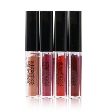

Набор для губ Always On Liquid Lip, 4 дорожных размера, Smashbox