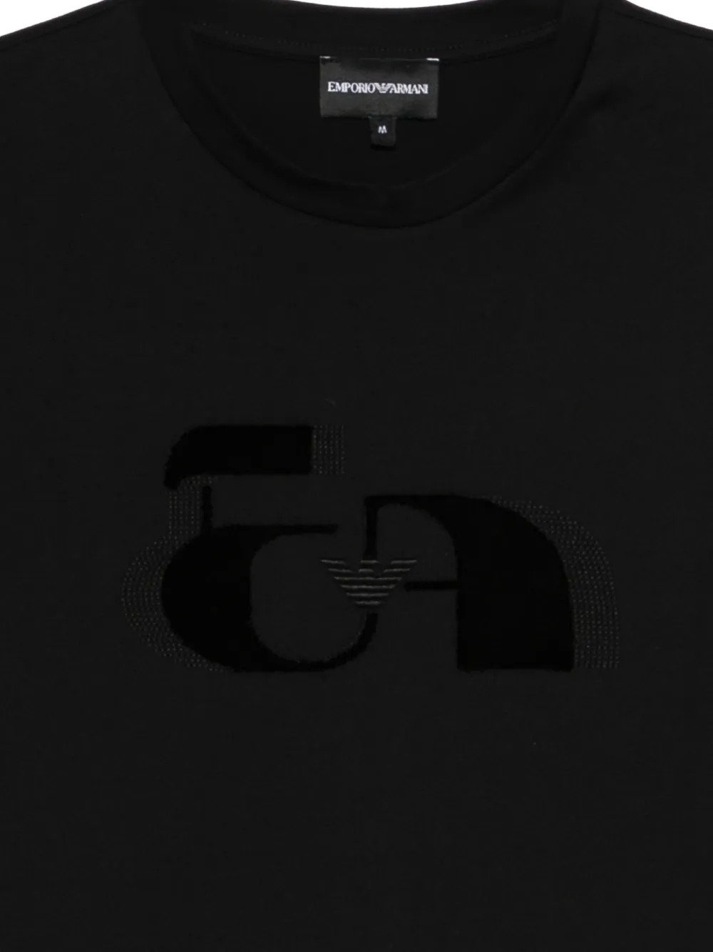 Черная футболка Emporio Armani — фото 3