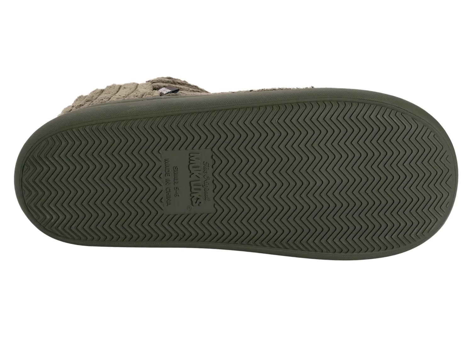 Тапочки MUK LUKS Aveline Bootie Slipper - Women's, темно-зеленый — фото 3
