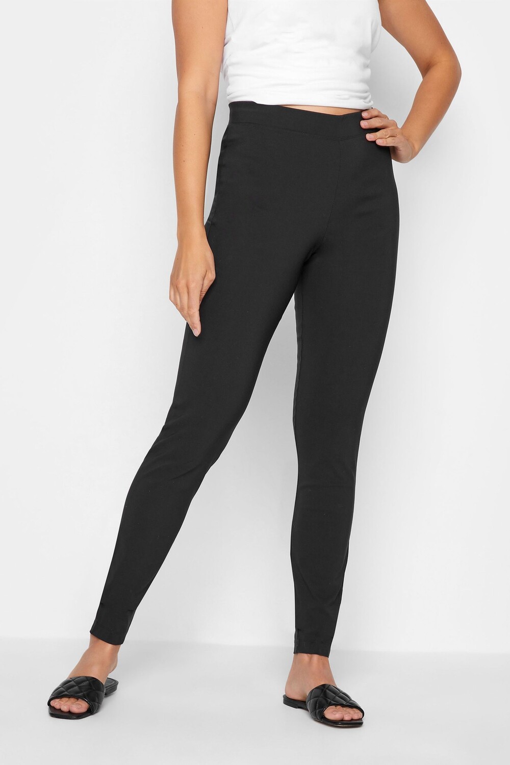

Брюки обтягивающие и эластичные Long Tall Sally, черный