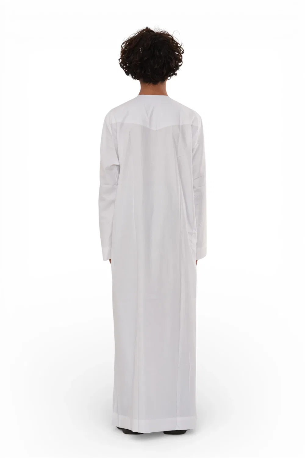 Arabic Thobes Белый марокканский халат Тобе для мальчиков и девочек Джеллаба Рамадан Ид Джубба - K-HM10 — фото 4