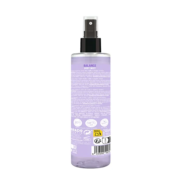 Спрей для тела Body Mist Balance Agrado, 240 ml — фото 2