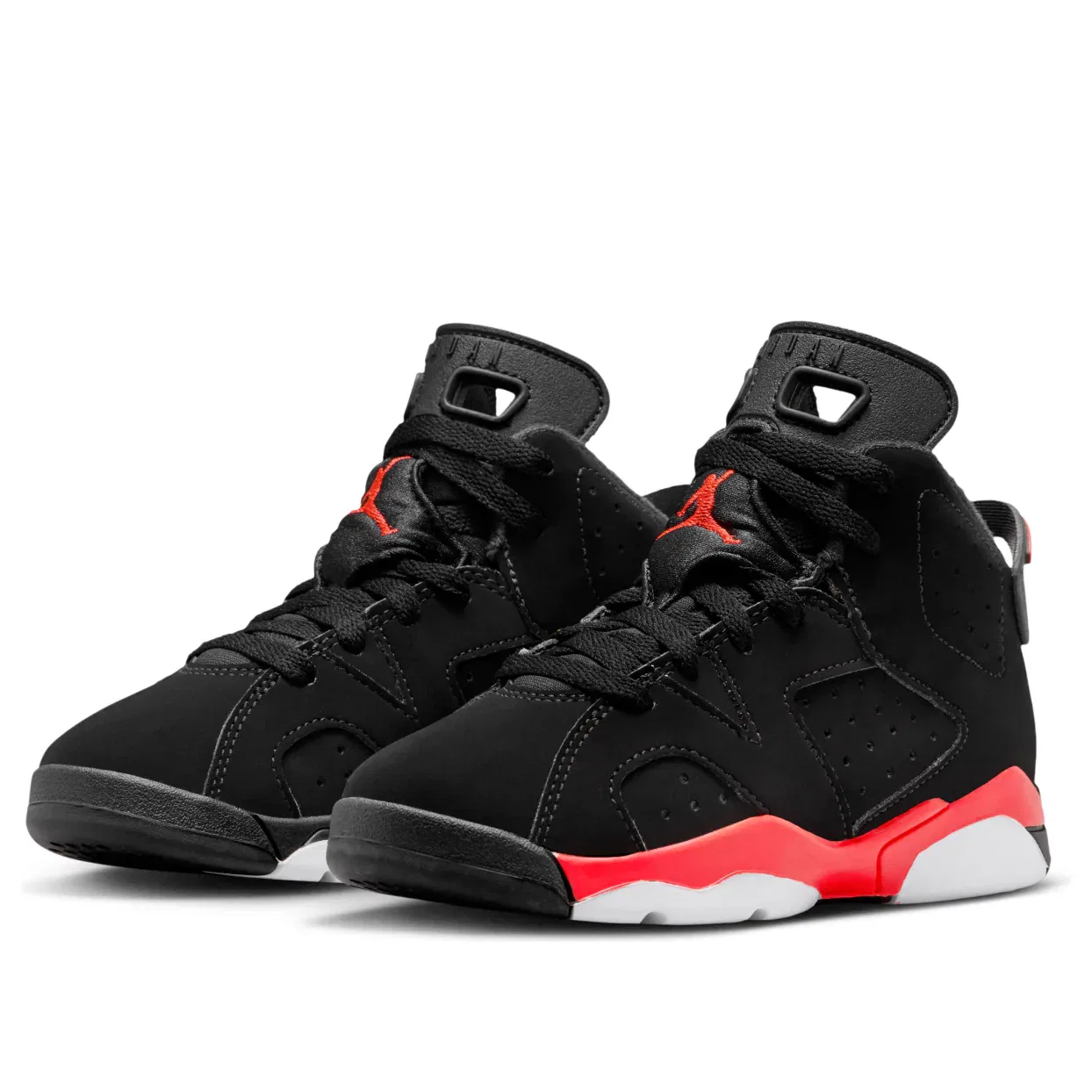 Кроссовки Air Jordan 6 Retro 'Infrared Salesman' IQ1277-001, черный — фото 4