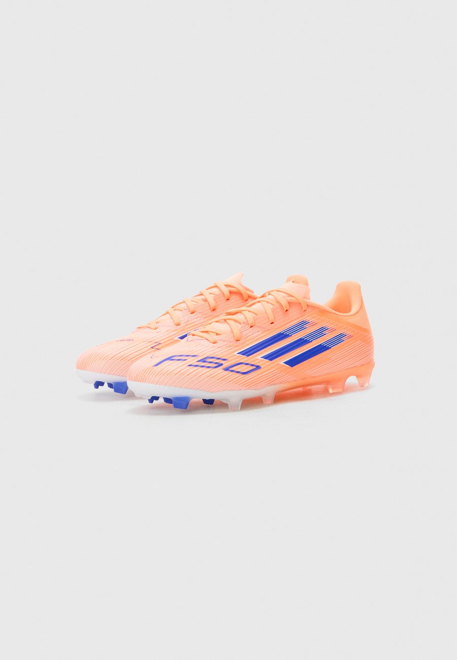 Кроссовки Adidas Performance F50 LEAGUE FIRM GROUND FOOTBALL BOOTS, Beam Orange/Lucid Blue/White/Orange — фото 2