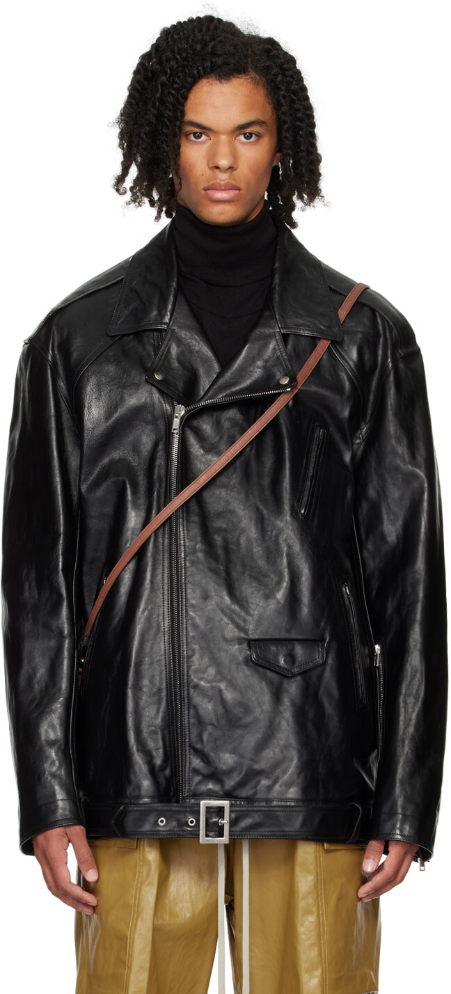 

Кожаная куртка Porterville Jumbo Luke Stooges Rick Owens