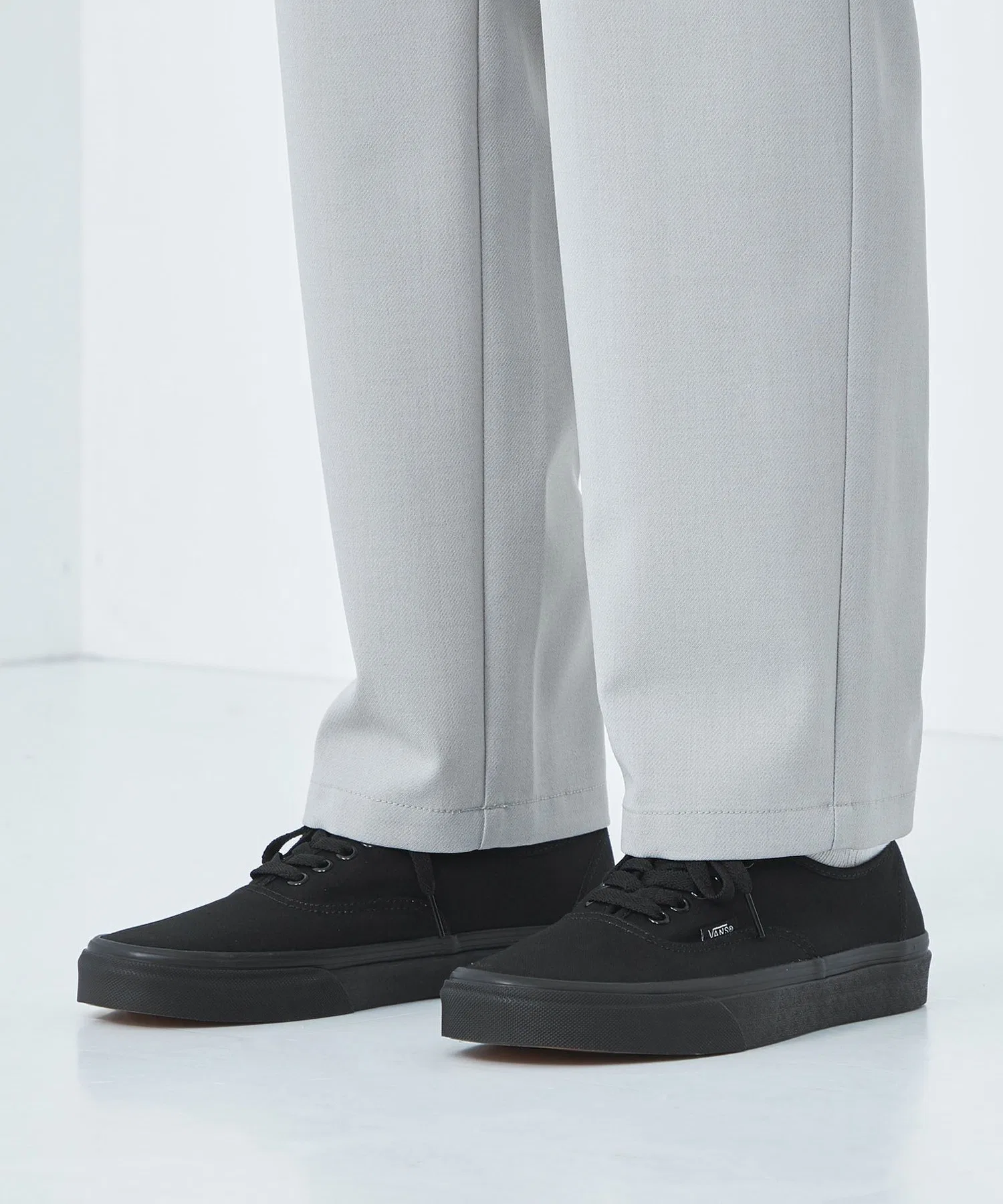 Мужские кеды VANS Authentic чёрные — фото 4