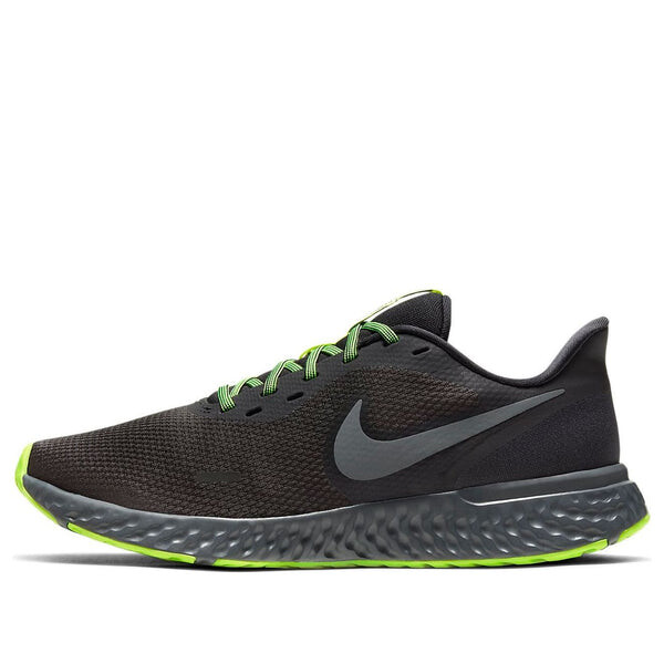 

Кроссовки revolution 5 'black volt green' Nike, черный