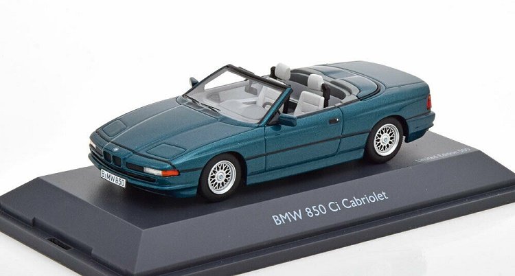 

Schuco Bmw 850 Ci Convertible E31 Green Me 1:43 450915000